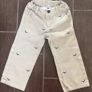 Janie and Jack Embroidered Pants